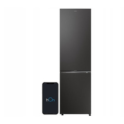 Lodówka CANDY CNCQ2T620EB No Frost 205cm Czarna