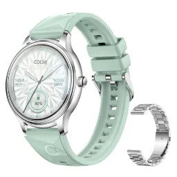 Colmi L28 48mm Srebrno-zielony Smartwatch