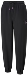 Spodnie dresowe damskie Puma SWXP TR czarne 53356701-M