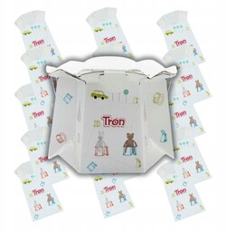 Nocnik Turystyczny Tron dla Dzieci Jednorazowy x18 szt
