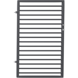 Furtka Leon ocynk antracyt struktura 90 x 150