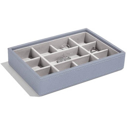Stackers Organizer na biżuterię (niebieski) Trinket Mini