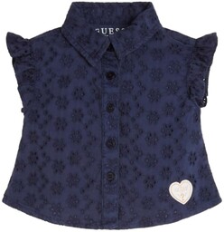 Bluzka dziewczęca Guess Camicia bawełniana koszula-104