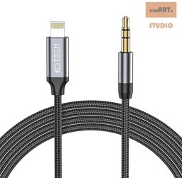 TECH-PROTECT KABEL ULTRABOOST LIGHTNING/ MINI JACK 3.5MM 1M