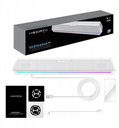 Soundbar Gamingowy Edifier Hecate G1500 Bar Srebrny Bluetooth