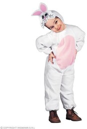 Strój królik bunny biały, rozmiar 110