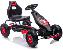 DUŻY GOKART NA PEDAŁY SUPER POWER 5, POMPOWANE
