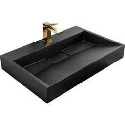 Rea UMYWALKA KONGLOMERATOWA NABLATOWA GOYA BLACK MAT 70CM