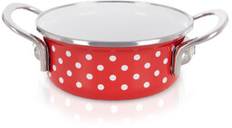 Garnek emaliowany TECKA 14 cm, 650 ml