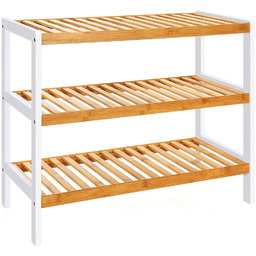 Edinos Skandynawska Szafka Biały Na Buty Naturalny +