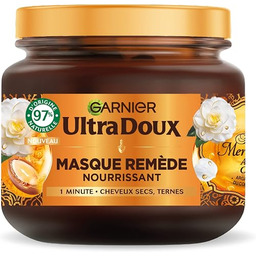 Garnier Ultra Doux maska do suchych, matowych włosów,