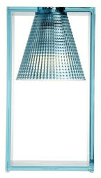 Kartell - Light Air Lampa Stołowa Rzeźbiona Jasnoniebieska