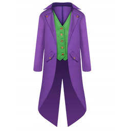 Kostium Joker Frak Szalony Joker Halloween 5-7 lat