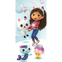 RĘCZNIK KĄPIELOWY DLA DZIECKA Gabbys Dollhouse 100% bawełna,