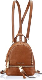 Michael Kors Damski plecak XS Msgr, Brown/Blk, XS,