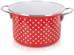 Garnek emaliowany TECKA 22 cm, 4 l