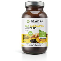 Bio Curcuma+Piperine suplement diety 150 tabletek