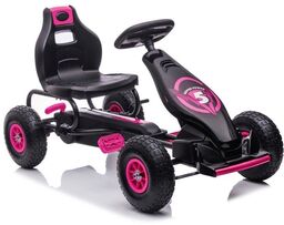 DUŻY GOKART NA PEDAŁY SUPER POWER 5, POMPOWANE
