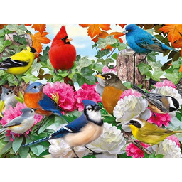 Ravensburger 12000147 - Ptaki ogrodowe - puzzle 500