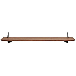 AYTM - Aedes Półka L80 Walnut/Czarny