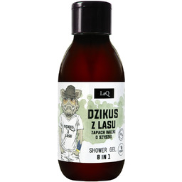 LaQ Dzik, żel pod prysznic 8w1, 100ml