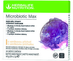 Microbiotic Max o smaku waniliowym 20 x 2