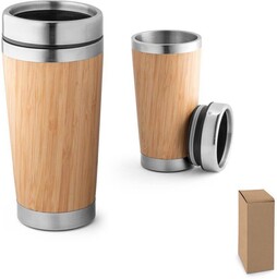 Pietro. Bambusowy Kubek Podróżny 500 Ml