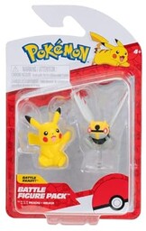 Pokémon battlefigur, 2-pak 5- and 8cm pokemonfigures -