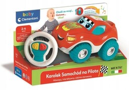 Clementoni Samochód Karolek Na Pilota Interaktywne Auto 50803