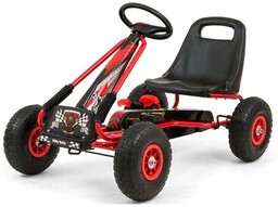MILLY MALLY Gokart na pedały Thor Czerwony