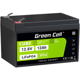 Greencell Akumulator GREEN CELL LFPGC12V12AH 12Ah 12.8V