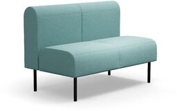 Sofa modułowa VARIETY, 2-osobowa, tkanina Pod CS, turkusowy
