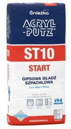 ŚNIEŻKA Acryl-Putz ST10 Start Gipsowa gładź szpachlowa 20