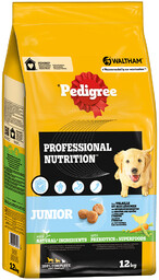 PEDIGREE Junior Professional Nutrition 12 kg z drobiem