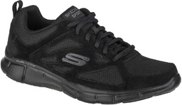 Skechers Equalizer 52748-BBK, Męskie, buty sneakers, Czarne