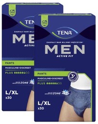 Zestaw Majtki chłonne TENA Men Pants Plus L-