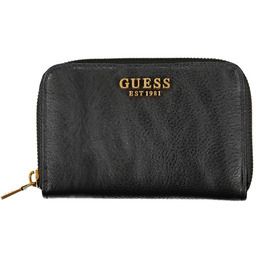 CZARNY PORTFEL DAMSKI GUESS JEANS