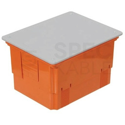 Puszka do złącza odgromowego regulowana 210x165x80-150 szara pokrywa