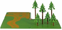siku 5699, Dirt Tracks and Forest, Plastic, Green,