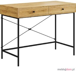 Biurko B11-FX Dąb naturalny + czarny