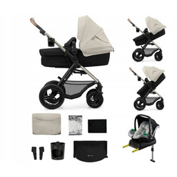 Wózek wielofunkcyjny Kinderkraft Moov 2 Air 4w1 Szary