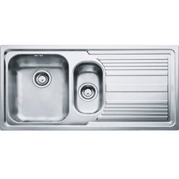 FRANKE Zlewozmywak półtorakomorowy z ociekaczem Logica LLL 651-100
