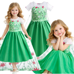 STRÓJ PANI WIOSNA DZIEŃ WIOSNY SUKIENKA NA BAL