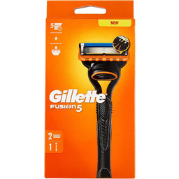 Gillette Golarka męska Fusion5, uchwyt i 2 wkłady