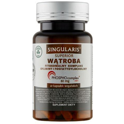SINGULARIS Wątroba, 60 kaps. KRÓTKA DATA 31.12.2025