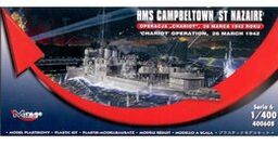Mirage, HMS Campbeltown St Nazaire, Model do sklejania,
