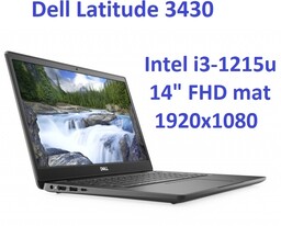 Dell Latitude 3430 i3-1215u 8GB 512SSD 14 FHD