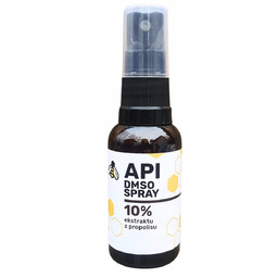 Spray DMSO Propolis BEZ ALKOHOLU CHRYPKA PLEŚNIAWKI BÓL