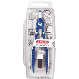 Cyrkiel My.Pen niebiesko-biały