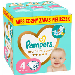 Pieluszki Pampers Premium Care 4 174 szt.